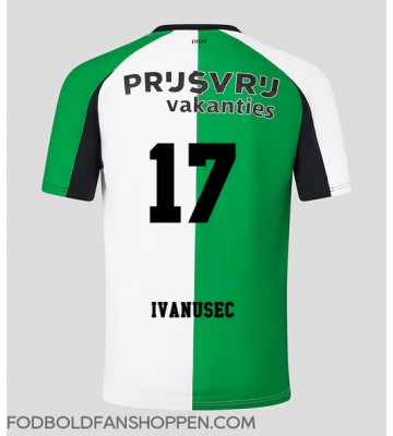 Feyenoord Luka Ivanusec #17 Tredjetrøje 2024-25 Kortærmet